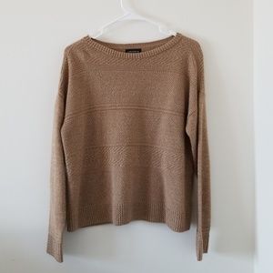 Shimmer knit holiday sweater
